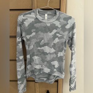 Lululemon camo long sleeve